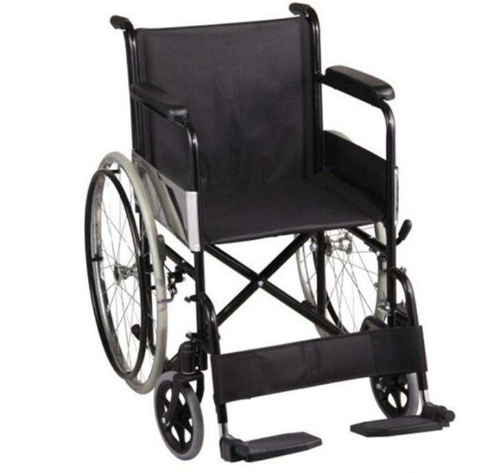 Single Axle Economy Steel Wheelchairs