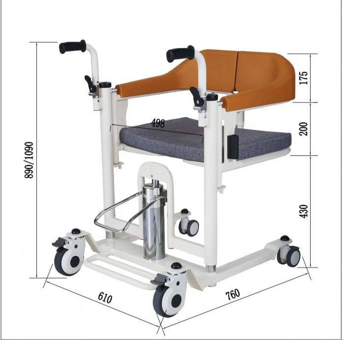 HYDRAULIC LIFTING TRANSFER CHAIRS