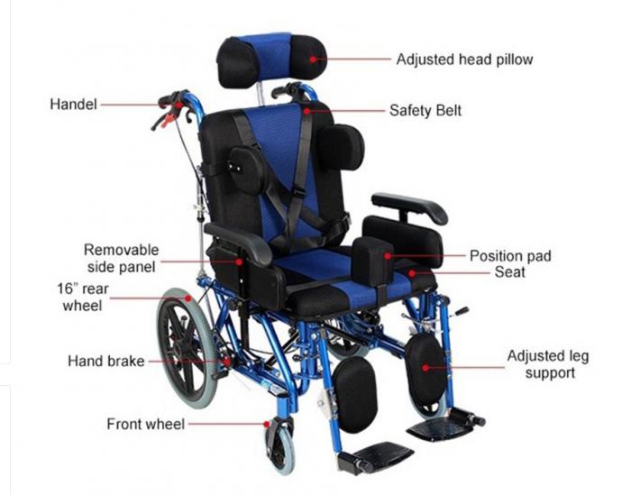 CP Wheelchairs Reclining Cerebral Paralysis Chair