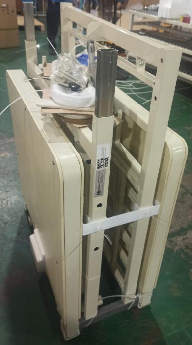 Folding Ultra Low Home Care Bed(low to 100mm)